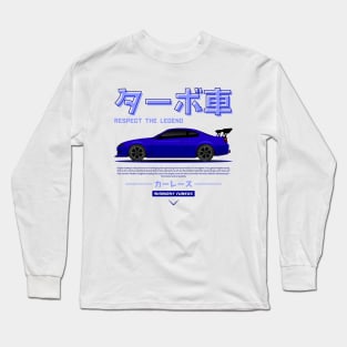 Blue JDM S15 S Chassis Legend Long Sleeve T-Shirt